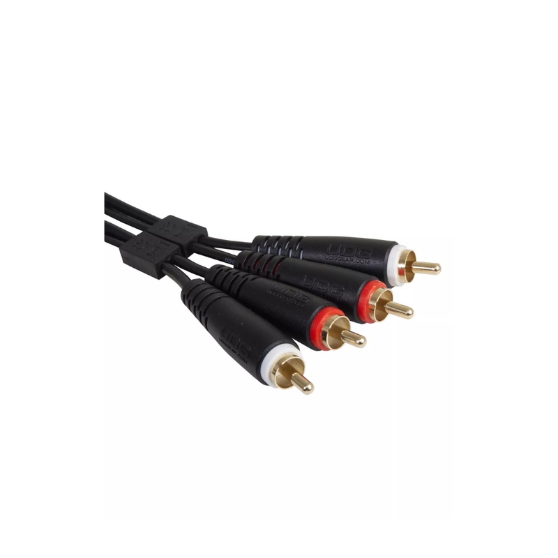 UDG Ultimate Audio Cable Set RCA - RCA, Black, Straight, 3 m - Image 3