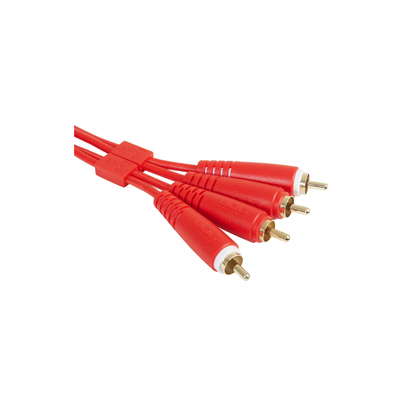 UDG Ultimate Audio Cable Set RCA - RCA, Red, Straight, 3 m - Image 3