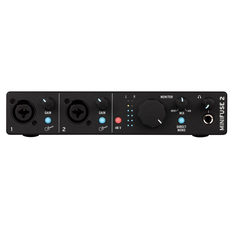 Arturia MiniFuse 2 Audio Interface, Black - Image 1