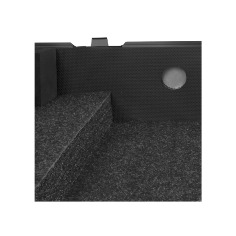 UDG Ultimate Flight Case Pioneer XDJ-RX3 (Laptop Shelf + Wheels), Black - Image 10