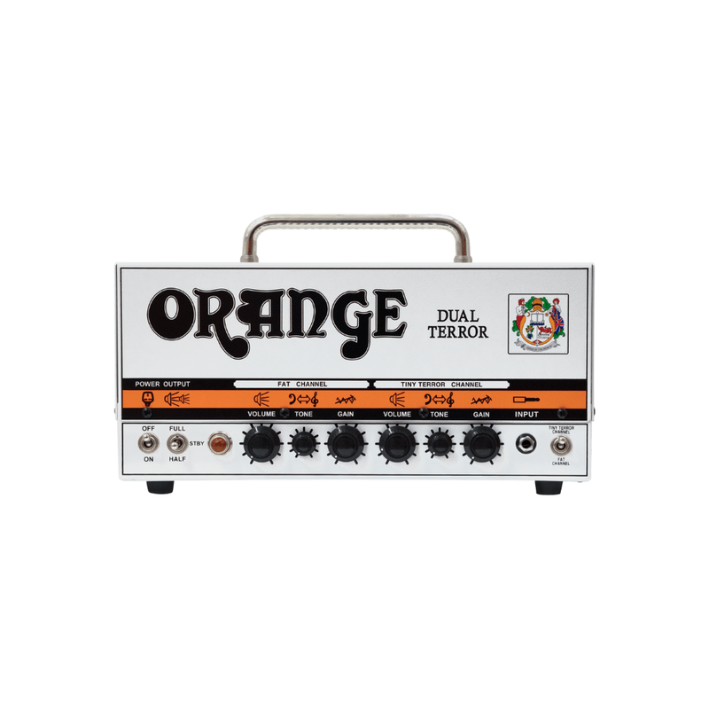 Orange Dual Terror – 30W 2-Channel Tube Guitar Amp Head with Power Scaling and FX Loop - Image 1
