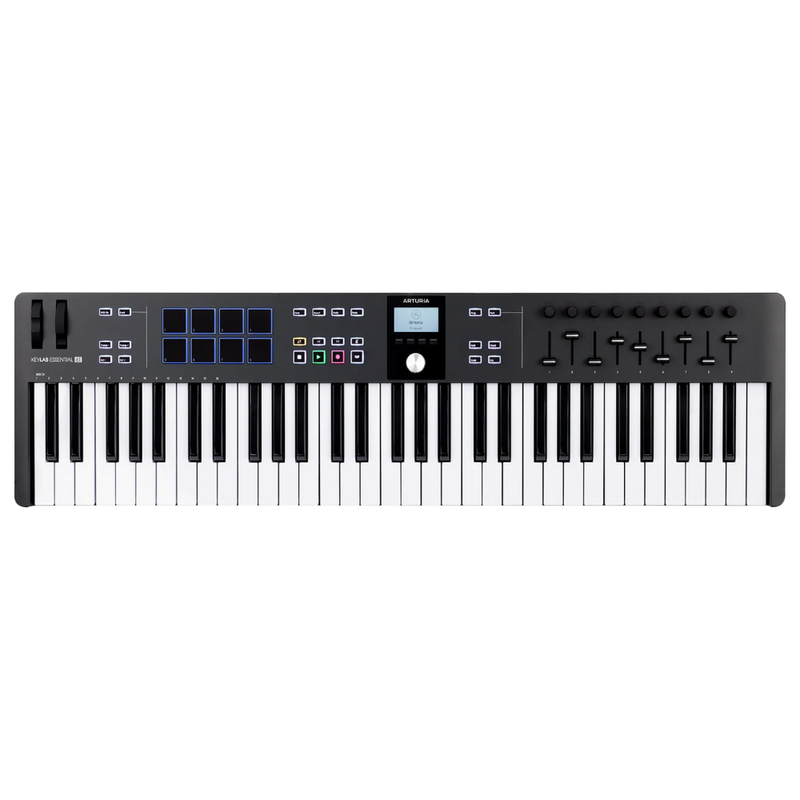 Arturia KeyLab Essential 61 MK3, Black - Image 1