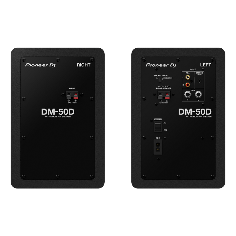 Pioneer DJ DM-50D-K 5" Desktop Monitor System, Black - Image 2