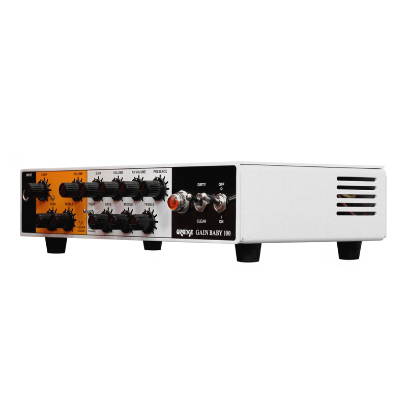 Orange Gain Baby 100 – 100W Single-Channel Guitar Amp Head with CabSim, FX Loop & Attenuator - Image 4