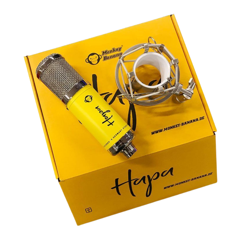 Monkey Banana Hapa USB Mic, Yellow - Image 2