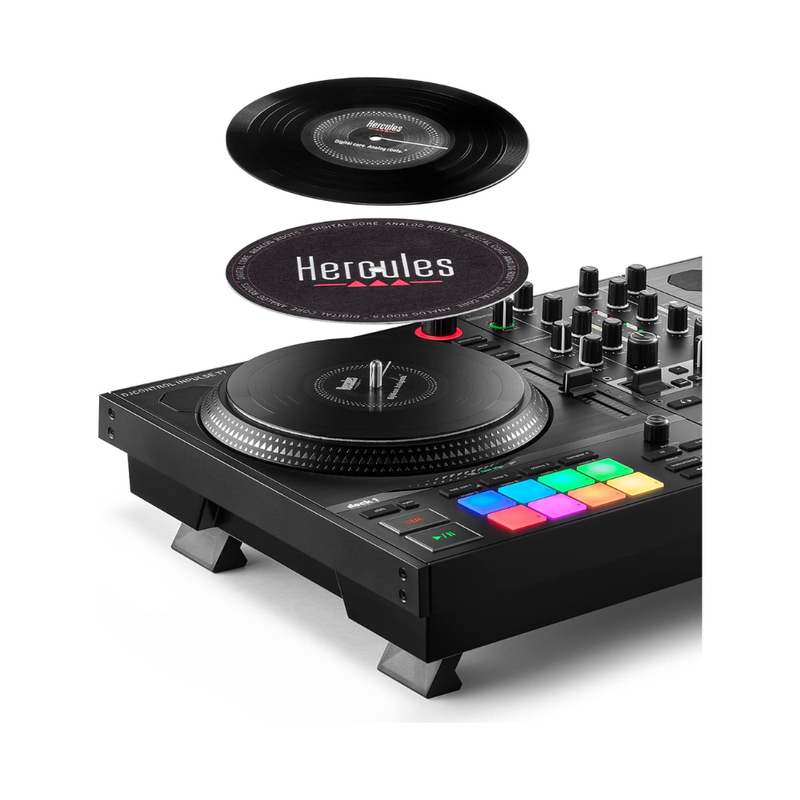 Hercules DJControl Inpulse T7, 2-Deck Motorized DJ Controller with built-in STEMS Control, Serato DJ and DJUCED included - Image 3
