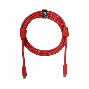 UDG Ultimate Data Cable USB 3.2 C-C, Red, Straight, 1.5 m