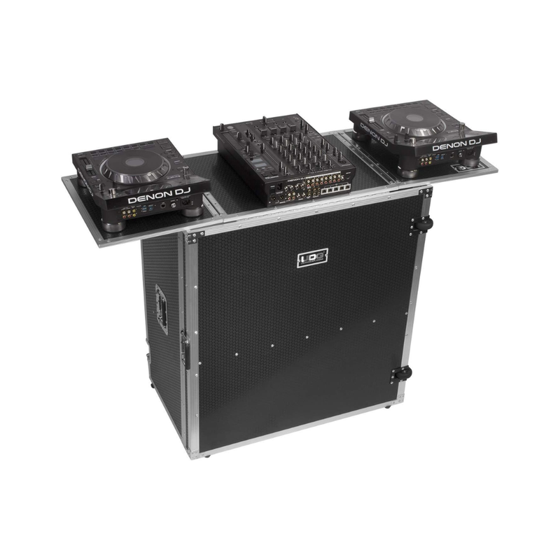 UDG Ultimate Fold Out DJ Table Plus (Wheels), Black - Image 2
