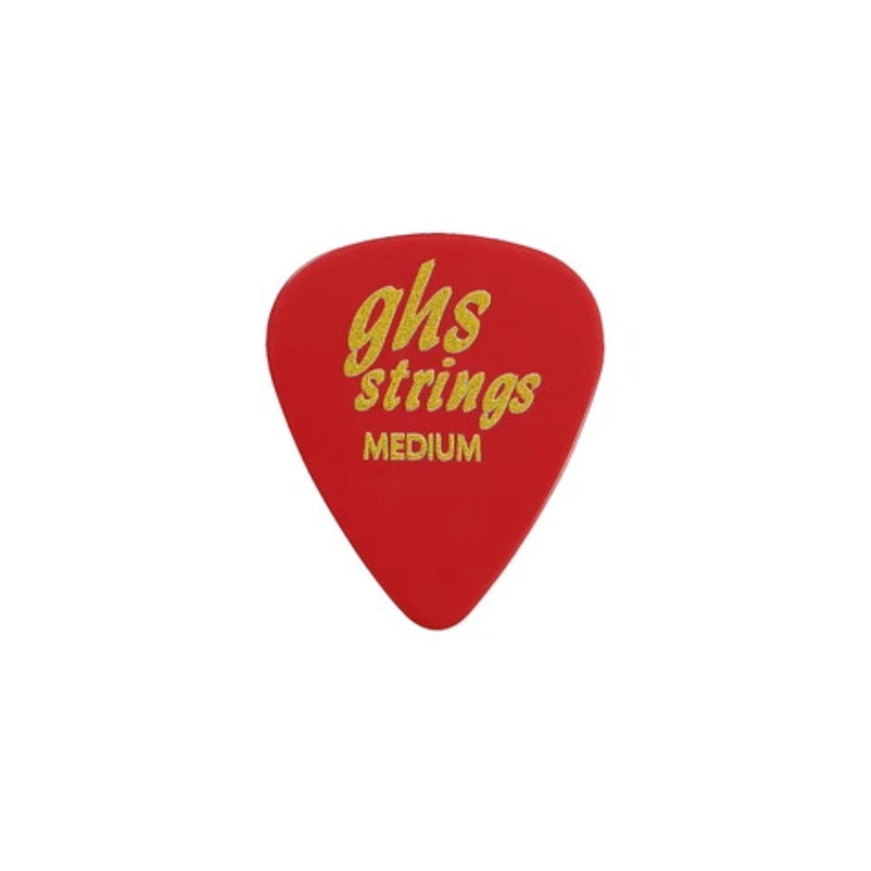 GHS A54 G Style Guitar Picks – Red – Medium Gauge - Image 1