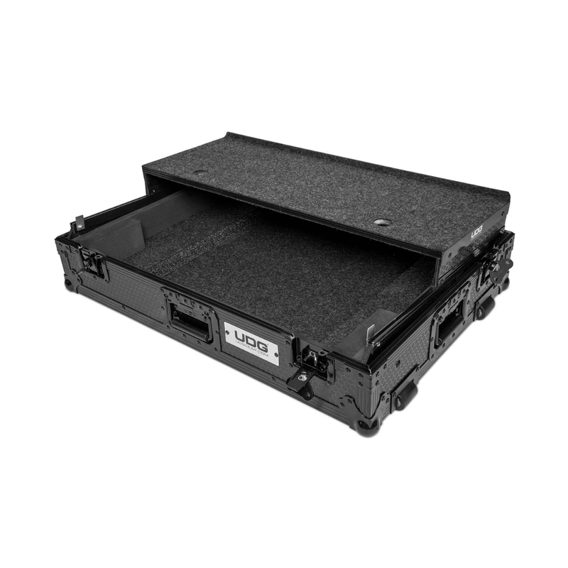 UDG Ultimate Flight Case Pioneer XDJ-RX3 (Laptop Shelf + Wheels), Black - Image 6