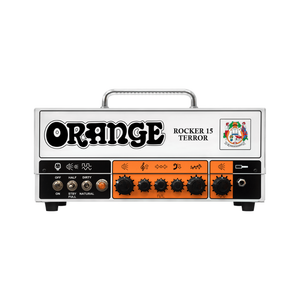 Orange Rocker 15 Terror – 15W Tube Guitar Amp Head with Natural/Dirty Channels, Attenuator & FX Loop