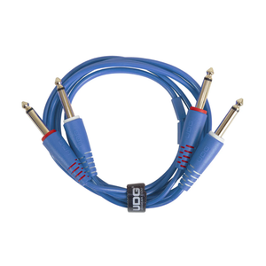 UDG Ultimate Audio Cable Set 1/4" Jack - 1/4" Jack, Light Blue, Straight, 1.5 m