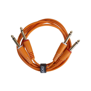 UDG Ultimate Audio Cable Set 1/4" Jack - 1/4" Jack, Orange, Straight, 1.5 m