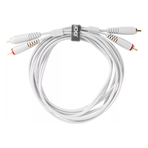 UDG Ultimate Audio Cable Set RCA - RCA, White, Straight, 1.5 m