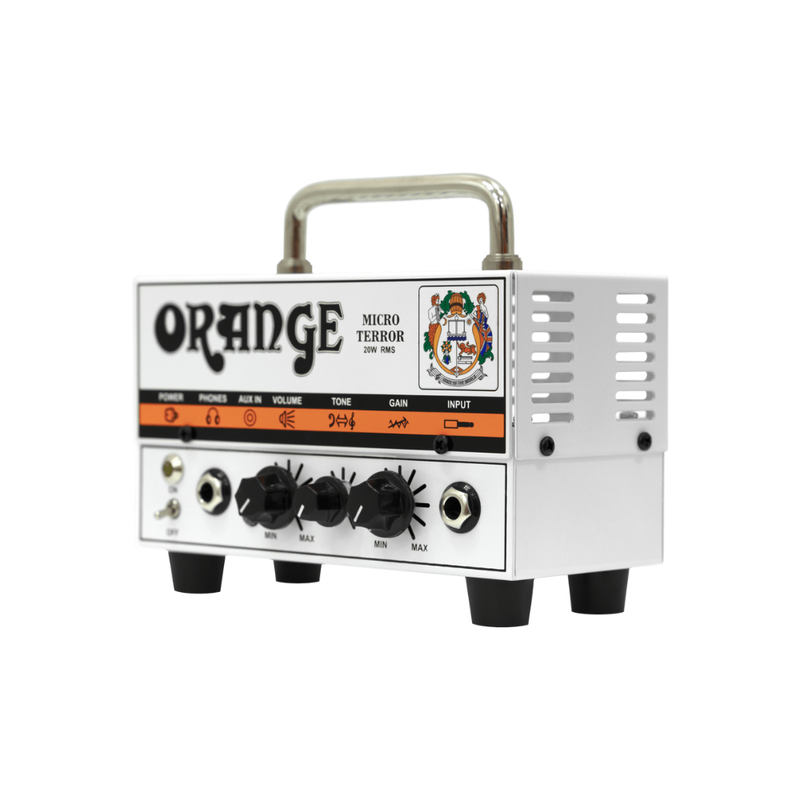 ​Orange Micro Terror – 20W Hybrid Guitar Amp Head with Valve Preamp & Aux Input​ - Image 2