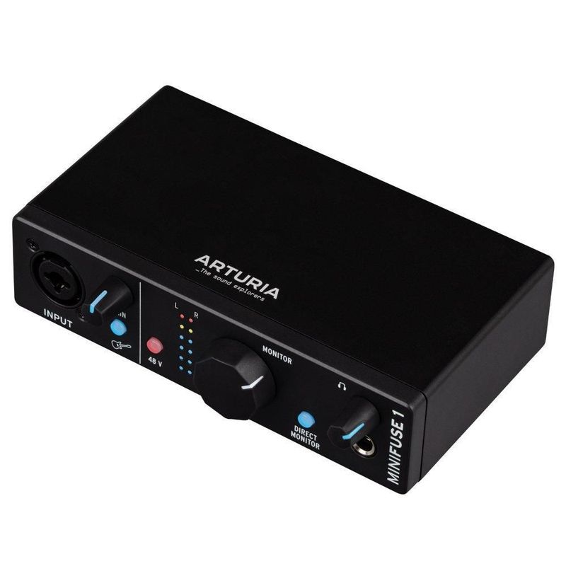 Arturia MiniFuse 1 Audio Interface, Black - Image 3