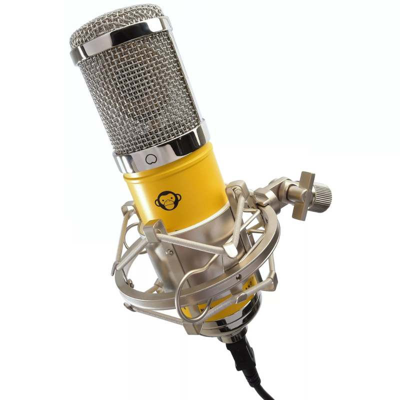 Monkey Banana Hapa USB Mic, Yellow - Image 1
