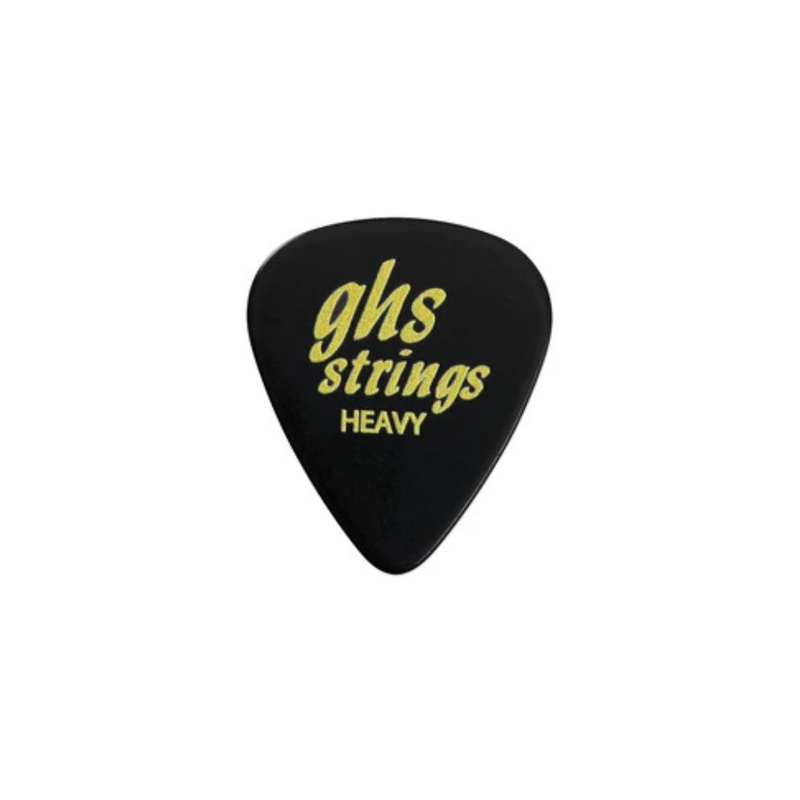 GHS A55 G Style Guitar Picks – Black – Heavy Gauge - Image 1
