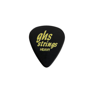 GHS A55 G Style Guitar Picks – Black – Heavy Gauge