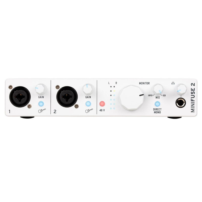 Arturia MiniFuse 2 Audio Interface, White - Image 1