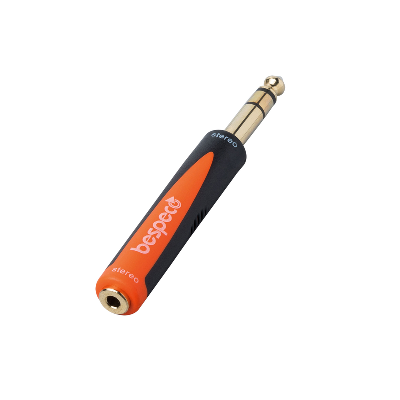 Bespeco SLAD210 Adapter 3.5 mm Jack Female to 6.3 mm Jack Male - Image 2