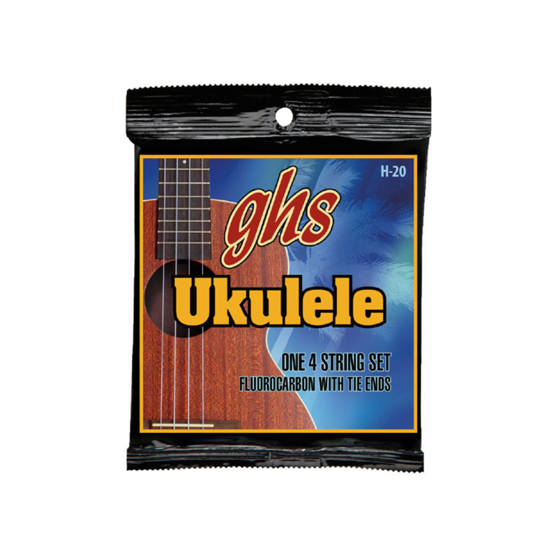 GHS H-20 SET – Fluorocarbon Ukulele Strings – Soprano/Concert - Image 1