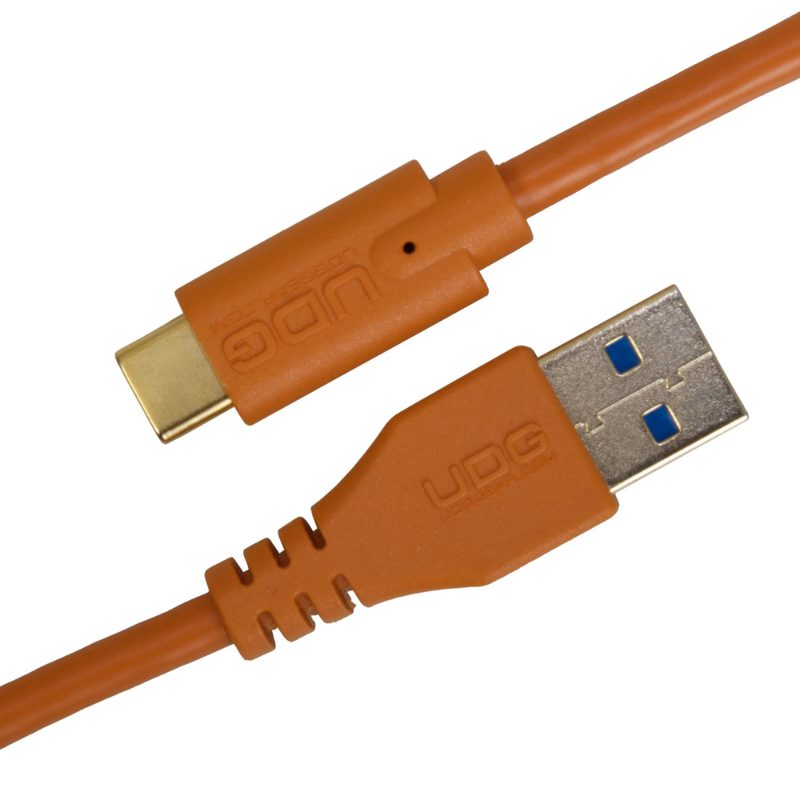 UDG Ultimate Data Cable USB 3.0 C-A, Orange, Straight, 1.5 m - Image 3