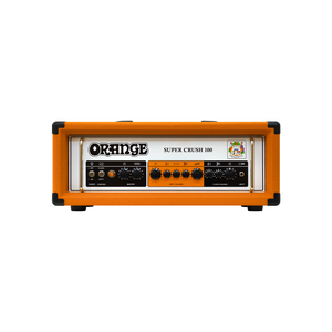 ​Orange Super Crush 100 – 100W Solid-State Guitar Amp Head with Dual Channels, CabSim, Reverb & FX Loop