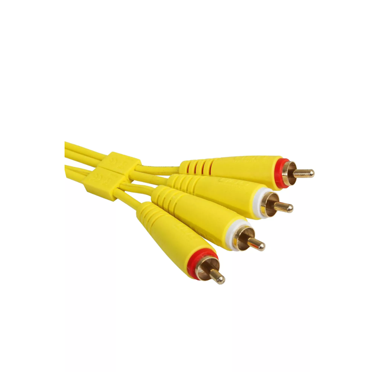 UDG Ultimate Audio Cable Set RCA - RCA, Yellow, Straight, 1.5 m - Image 3