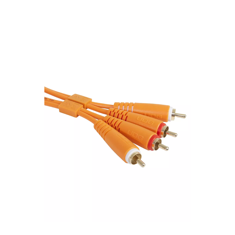 UDG Ultimate Audio Cable Set RCA - RCA, Orange, Straight, 3 m - Image 3