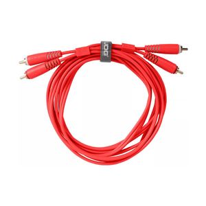 UDG Ultimate Audio Cable Set RCA - RCA, Red, Straight, 3 m
