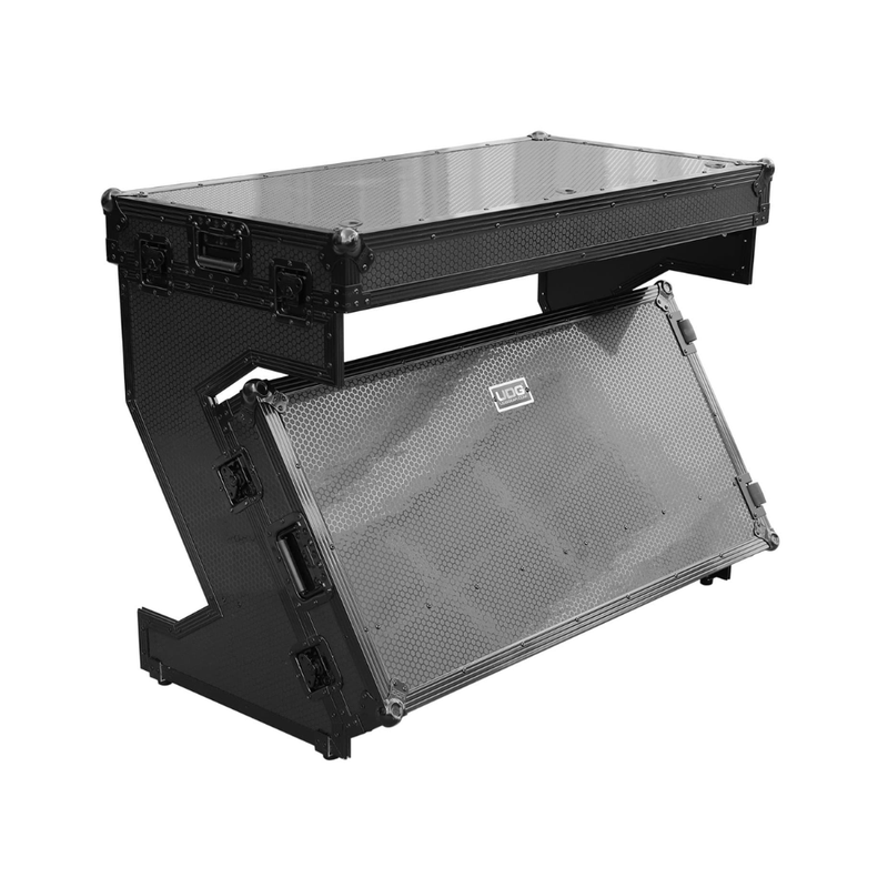 UDG Ultimate Flight Case Portable Z-Style DJ Table Plus, Black - Image 1