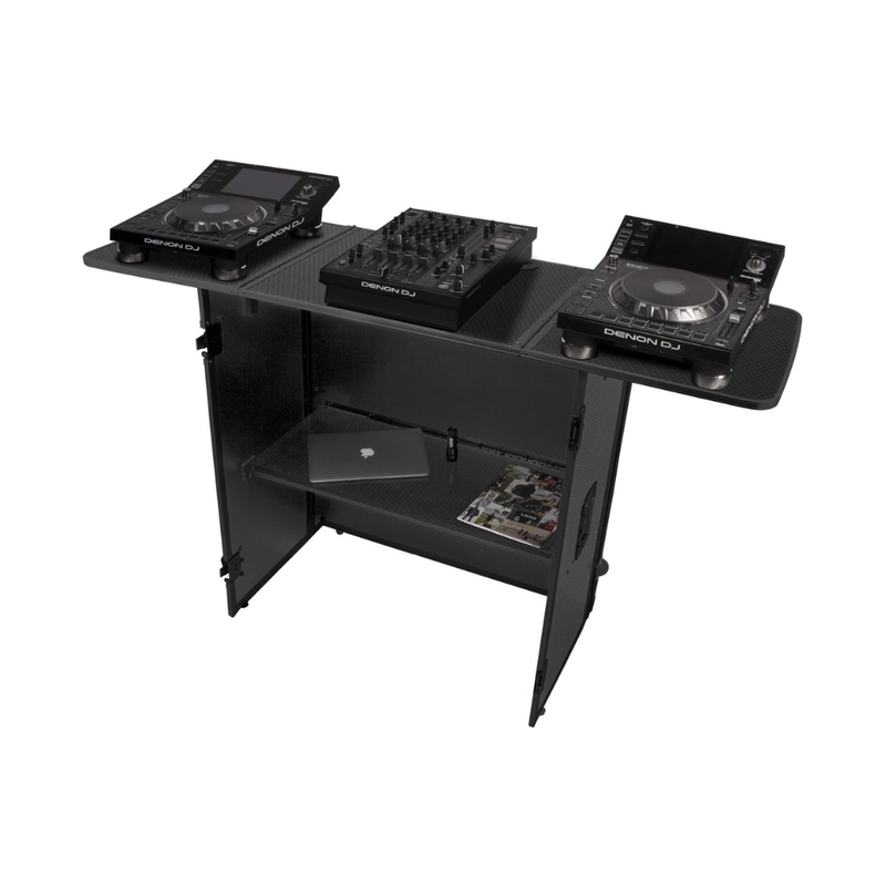 UDG Ultimate Fold Out DJ Table MK2 Plus (Wheels), Black - Image 5