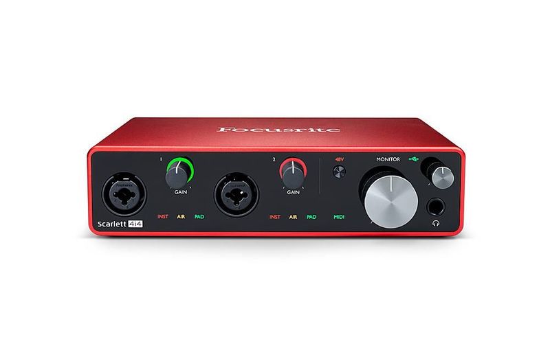 Focusrite Scarlett 4i4 3rd Gen USB Audio Interface - Image 1