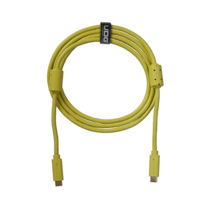 UDG Ultimate Data Cable USB 3.2 C-C, Yellow, Straight, 1.5 m