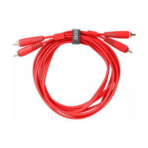UDG Ultimate Audio Cable Set RCA - RCA, Red, Straight, 1.5 m