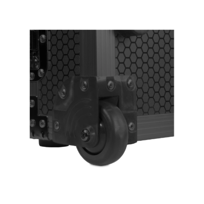 UDG Ultimate Flight Case Set Pioneer CDJ-3000 / A9, (Laptop Shelf + Wheels), Black - Image 3