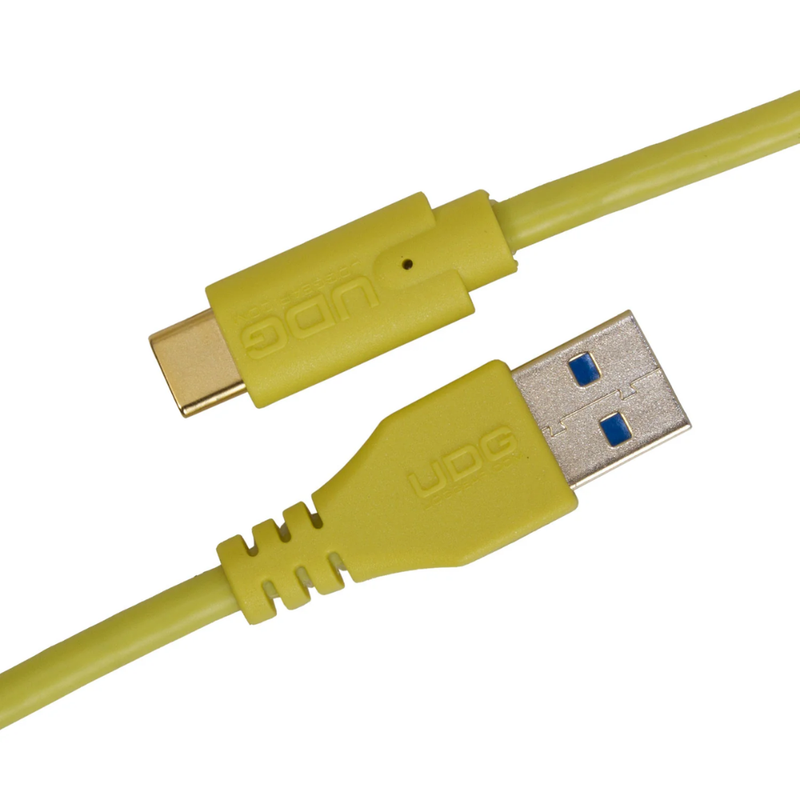 UDG Ultimate Data Cable USB 3.0 C-A, Yellow, Straight, 1.5 m - Image 2