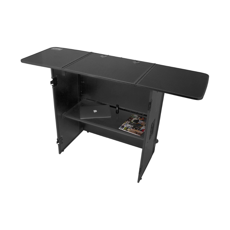 UDG Ultimate Fold Out DJ Table MK2 Plus (Wheels), Black - Image 4