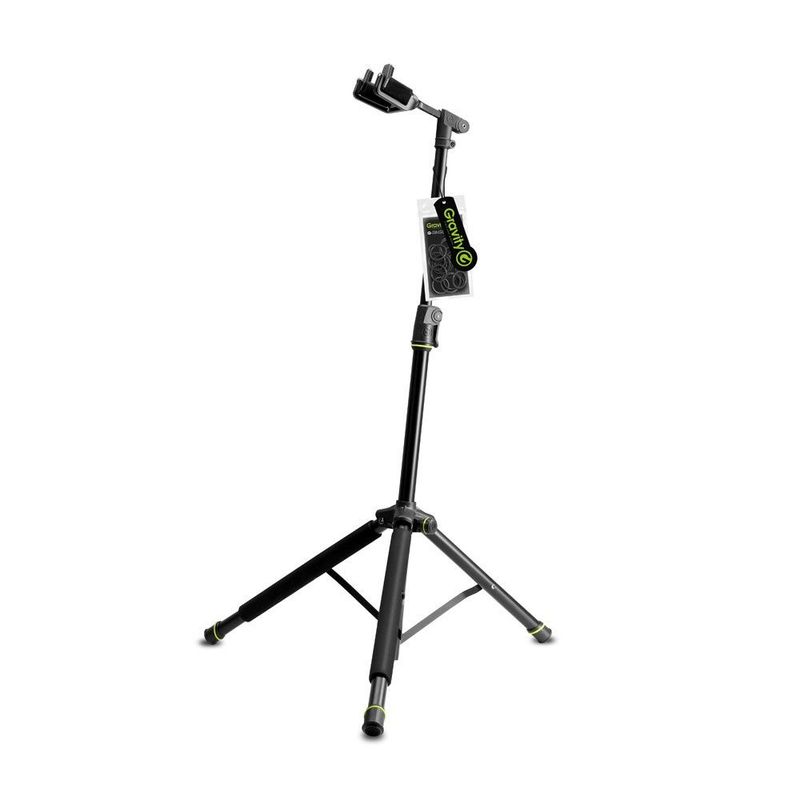 Gravity GS 01 NHB Foldable Guitar Stand with Neck Hug - Image 1