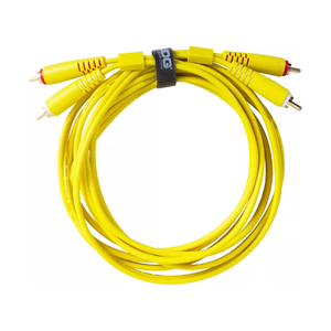 UDG Ultimate Audio Cable Set RCA - RCA, Yellow, Straight, 1.5 m