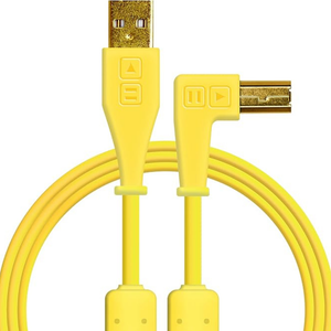 Chroma Cable USB-A to USB-B Right-Angled, Yellow
