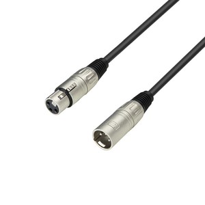 Adam Hall Cables 3 STAR MMF 0100 - Microphone Cable, Adam Hall® XLR Female x XLR Male, 1 m