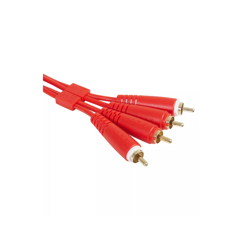 UDG Ultimate Audio Cable Set RCA - RCA, Red, Straight, 1.5 m - Image 3