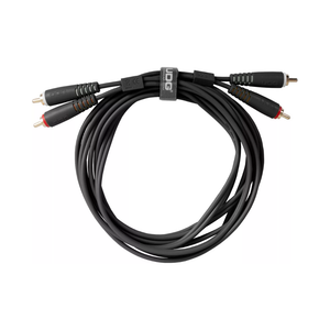 UDG Ultimate Audio Cable Set RCA - RCA, Black, Straight, 3 m