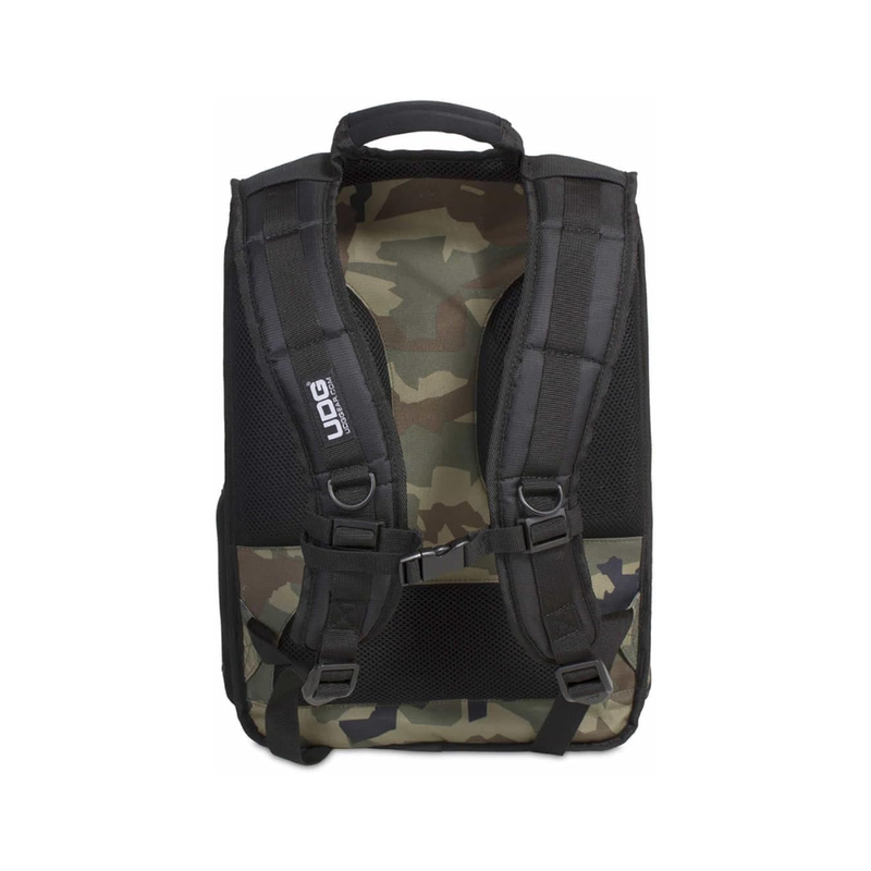 UDG Ultimate DIGI Backpack, Black Camo/Orange Inside - Image 2