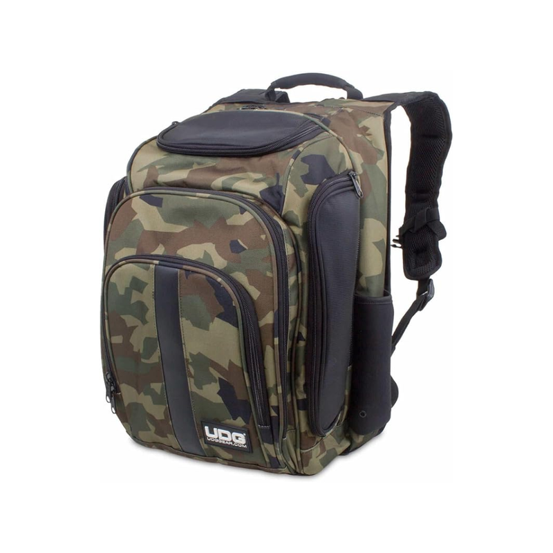 UDG Ultimate DIGI Backpack, Black Camo/Orange Inside - Image 6
