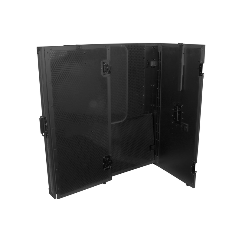UDG Ultimate Fold Out DJ Table MK2 Plus (Wheels), Black - Image 2