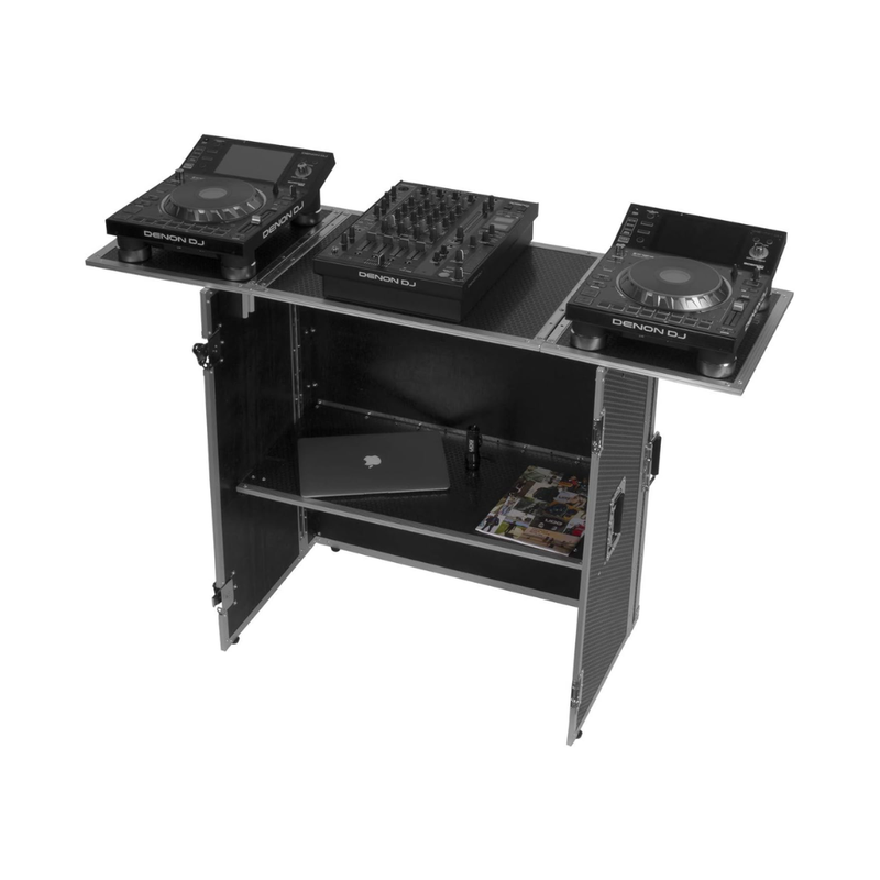 UDG Ultimate Fold Out DJ Table Plus (Wheels), Black - Image 4