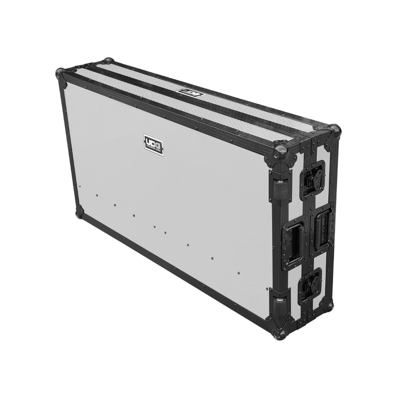UDG Ultimate Flight Case Portable Z-Style DJ Table Plus, White - Image 5